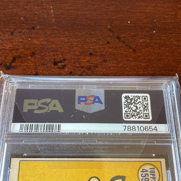 1970 Topps #459 reggie jackson graded VG 3 PSA - Picture 4 of 5